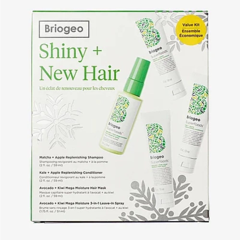 Briogeo Shiny + New Hair Care Set